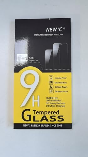 NEW'C 3 Pack Designed for Samsung Galaxy S24 5G Screen Protector Tempered Glass,Case Friendly Ultra Resistant