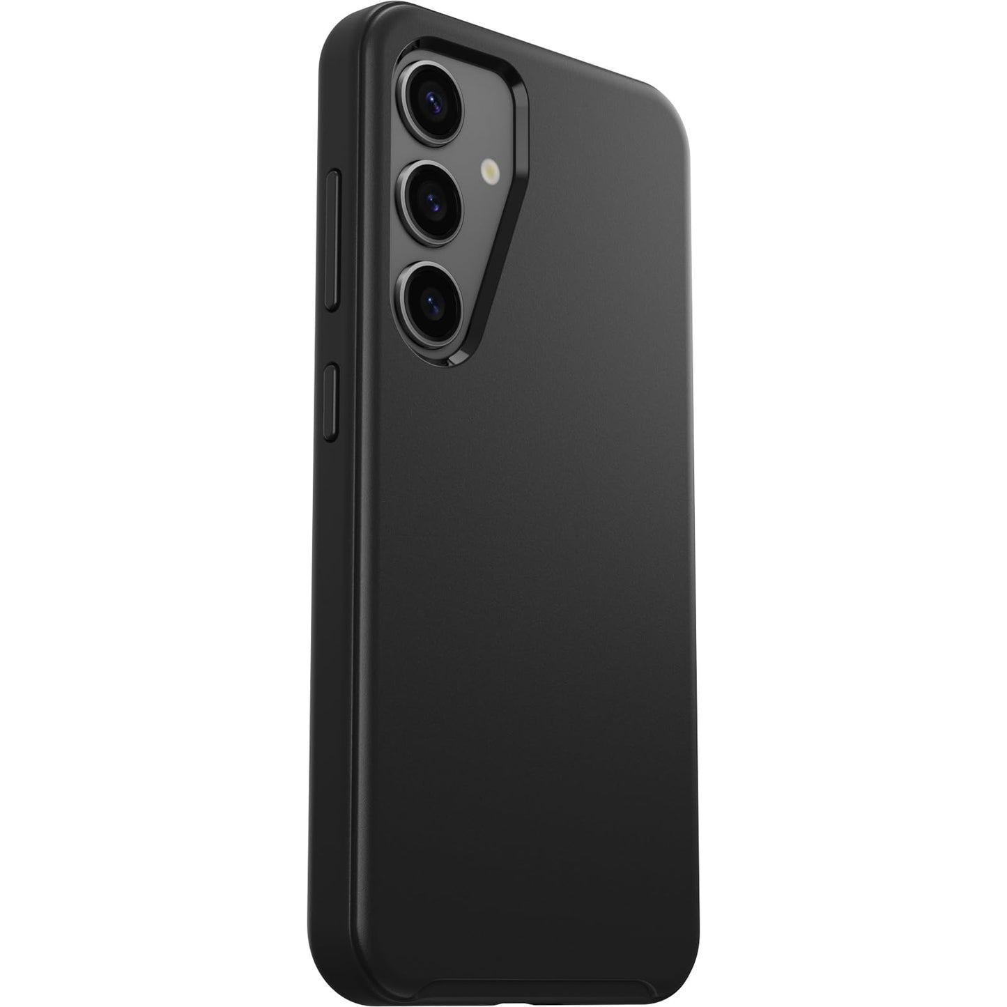 OtterBox Samsung Galaxy S24 Symmetry Series Case - Black, Ultra-Sleek, Wireless Charging Compatible, Raised Edges Protect Camera & Screen