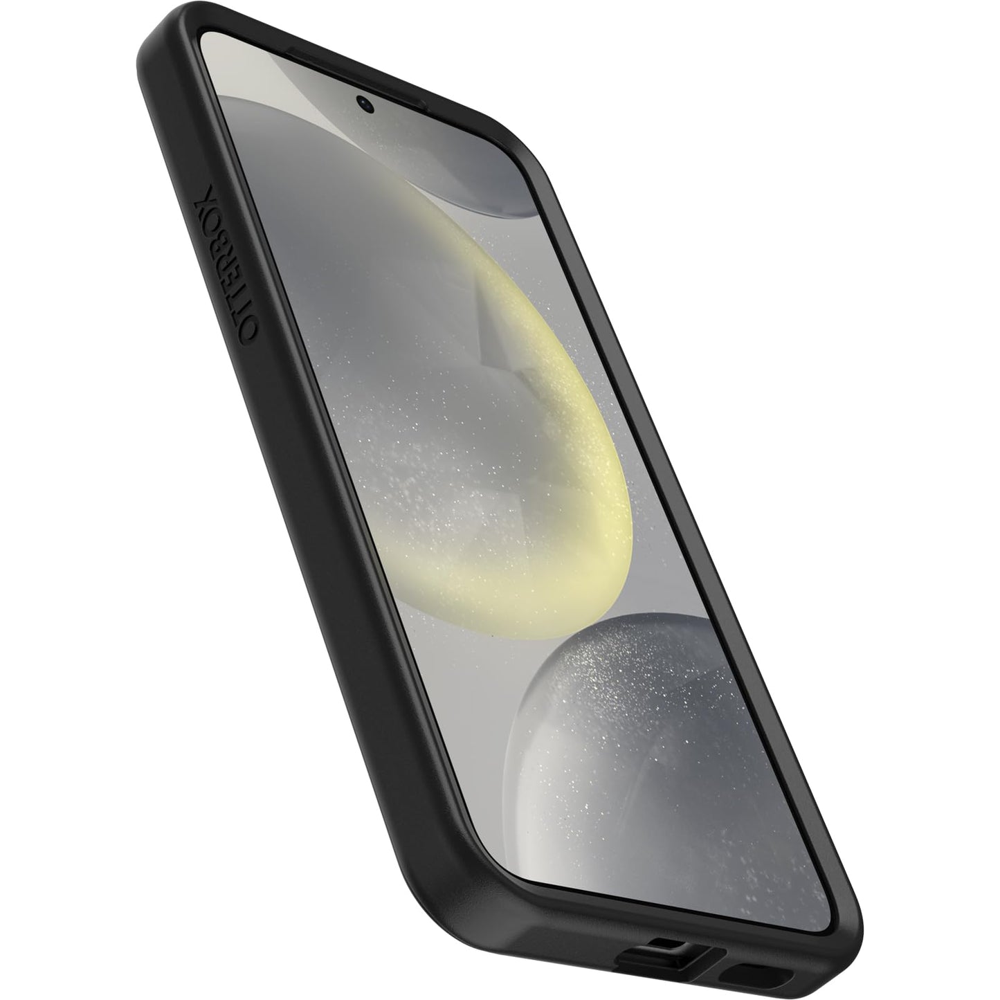 OtterBox Samsung Galaxy S24 Symmetry Series Case - Black, Ultra-Sleek, Wireless Charging Compatible, Raised Edges Protect Camera & Screen